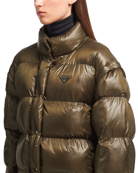 prada cire puffer jacket|prada re nylon puffer jacket.